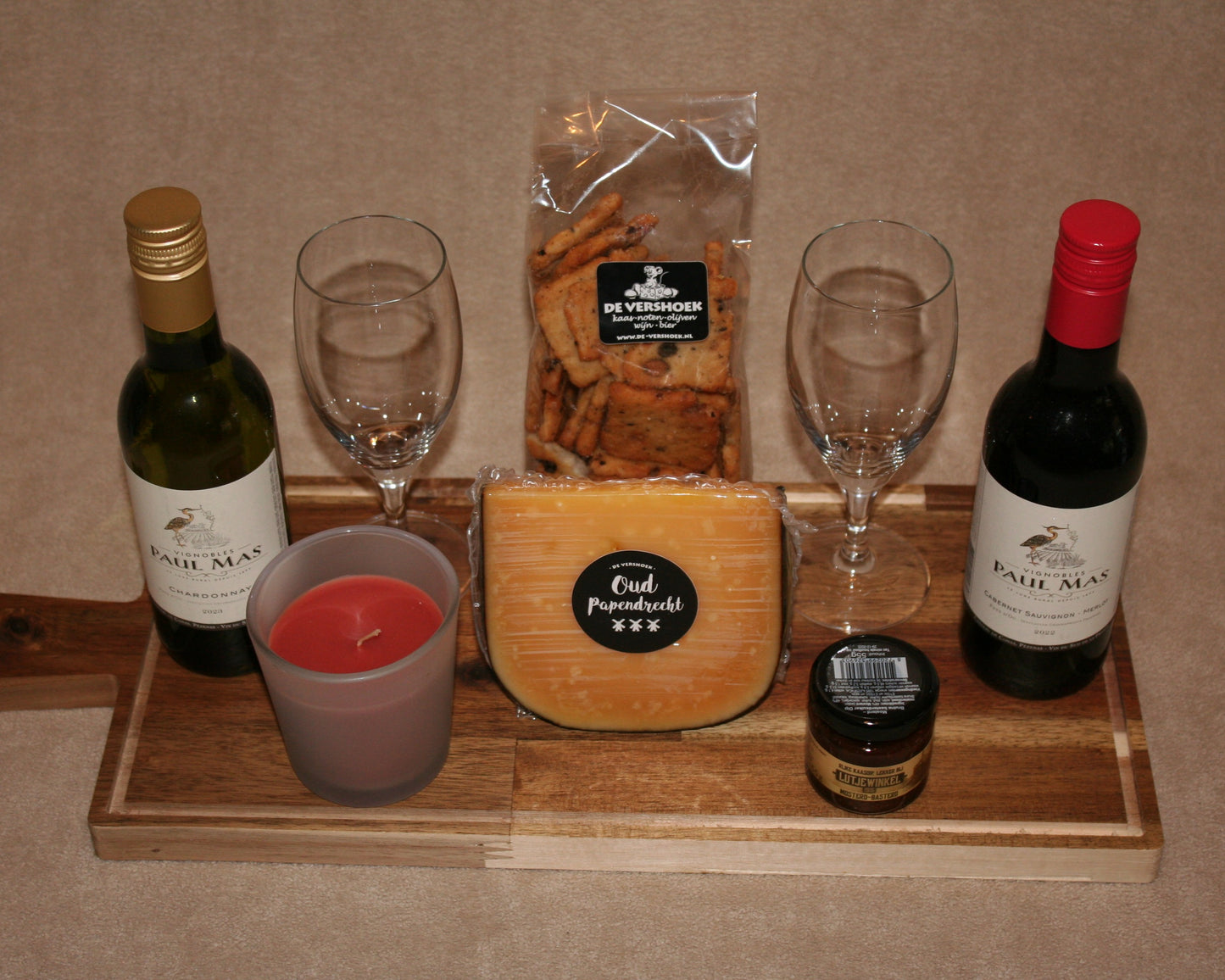 Luxe Borrelpakket "Cheers & Indulge"